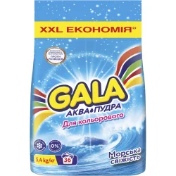 Стиральный порошок Gala Аква-Пудра Морская Cвежесть 5400 г (8006540518168)