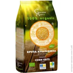 Galeks-Agro Крупа кукурузная органическая 400 г