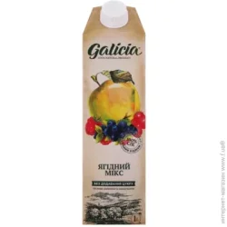 Galicia Ягодный микс с мякотью 1 л (4820209563474)