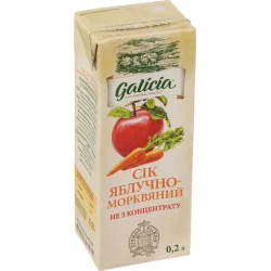 Galicia Яблучно-морквяний 200 мл (4820151001772)