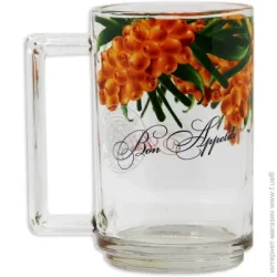Чашка Galleryglass Чашка Berlin Bone Appetite Обліпиха 330 мл - скло