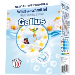 Пральний порошок для білих речей Gallus Пральний порошок Weiss Для білого 0TCHK65 кг