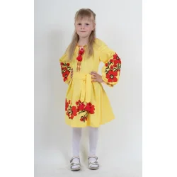 Galychanka Сукня Квіти Праги р.134 Gdr-078