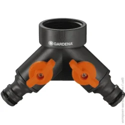 Распределитель для крана Gardena Распределитель 2-канальный G 1" 940