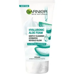 Пенка Garnier Гель-пена Skin Naturals очищающая гиалуроновая для нормальной и чувствительной кожи лица 150 мл