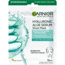 Garnier Маска для лица Skin Naturals Гиалуроновая тканевая с алоэ вера 32 г