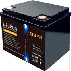 Аккумулятор для ИБП Gear GB-LiFePO4-12.8-60 12.8V/60Ah