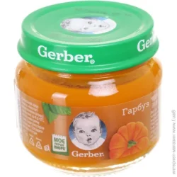 Пюре овощное Gerber с 6 месяцев Тыква 80 г (7613287348173)