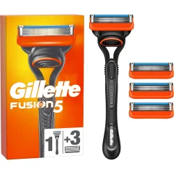 Gillette Fusion + 4 сменные кассеты (7702018610266)