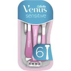 Gillette Станки одноразовые Sensitive 6 шт.