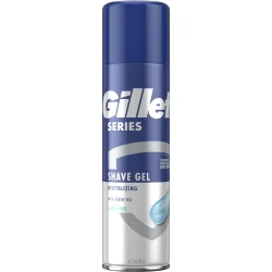 Gillette Гель для гоління Series, що відновлює із зеленим чаєм 200 мл