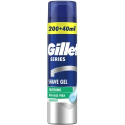 Gillette Гель для гоління Series для чутливої шкіри з алое віра 240 мл