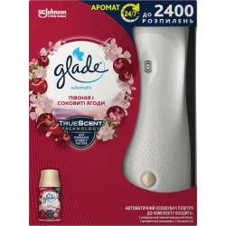 Glade Автоматичний освіжувач повітря Півонія і соковиті ягоди 269 мл
