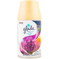 Освежитель воздуха Glade Сменный баллон для автоматического освежителя воздуха Лаванда и ваниль 270 мл