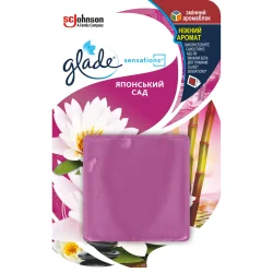 Освежитель воздуха Glade Сменный аромаблок Sensations Японский сад 8 г