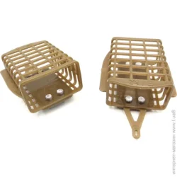 Кормушка для рыбалки Gladiator Кормушка 45 мм, пластик с крыльями, с грунтоза-ми 70 г