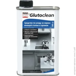 Glutoclean Средство по уходу за нержавеющей сталью и хромом 0,5 л