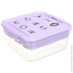 Органайзер Gondol Plastic Органайзер Beauty фіолетовий 25х26х11 см