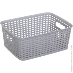 Gondol Plastic Корзина для хранения G460 KANGAROO-Mini серый 190x250x100 мм