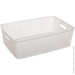 Gondol Plastic Корзина для хранения G461 KANGAROO-Maxi кремовый 270x405x130 мм