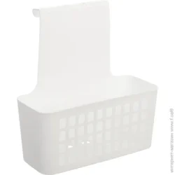 Gondol Plastic Корзина-органайзер G-546 белый 250x240x100 мм