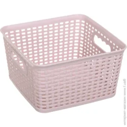 Gondol Plastic Корзина для хранения G560 KANGAROO-Square пудра 115x215x215 мм