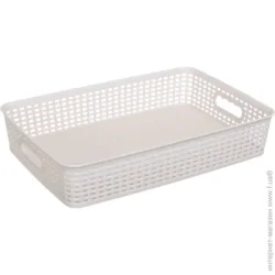 Gondol Plastic Кошик для зберігання G561 KANGAROO-Midi кремовий 270x405x80 мм