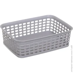 Gondol Plastic Корзина для хранения G-661 KANGAROO-MINI серый 137x195x60 мм