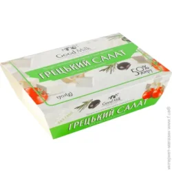 Сыр Good Milk Продукт сырный мягкий кремовый "Греческий салат", 50% жира, 170г