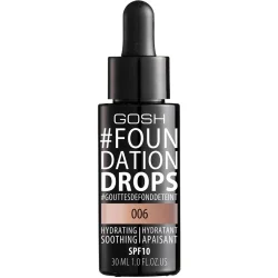 Тональный крем Gosh Крем тональный Foundation Drops темно-бежевый 30 мл