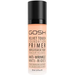 Тональная основа Gosh Основа под макияж Velvet Touch с антивозрастным эффектом персиковый 30 мл