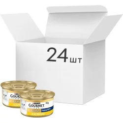 Консерва для котів Gold паштет з куркою 24 шт. 85 г