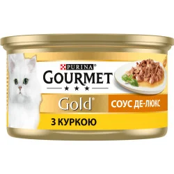 Корм Gold Соус Де-Люкс з куркою 85 г