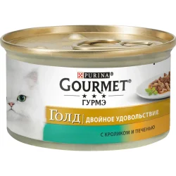 Корм Purina Gold кусочки кроликом с печенью 85 г 12032395