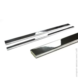 Декор Grand Kerama Бордюр Chrome платина 22382,9х75