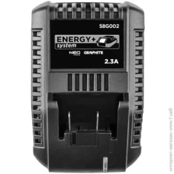 Graphite Зарядное устройство для аккумуляторных батарей Energy+ 58G002