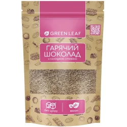 Горячий шоколад Green Leaf з солодкою стевією 200г (4820236270505)