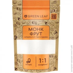 Сахар Green Leaf Монк Фрут 1:1 ДП 250г (4820236270598)