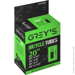 Greys Камера для велосипеда 20"x1,95/2,125 AV 35мм (GR51020)