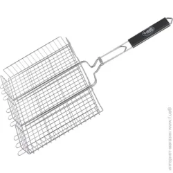 Решітка для гриля Grilland Решітка-гриль Велика об'ємна хромована 73 см BQ2107