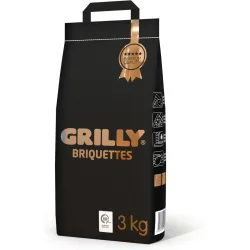Средство для розжига Grilly Брикеты топливные Premium 3 кг