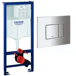 Инсталляционная система Grohe Комплект инсталляции Solido (Skate Cosmopolitan хром) 38811000