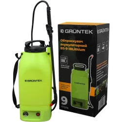 Обприскувач акумуляторний Gruntek BS-9-1BLithium 9 л