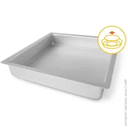 Guardini Форма для выпекания квадратная со съемным дном Professional 26x26x5 см