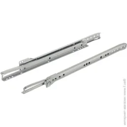 Hafele Напрямна роликова 431.16.703 L-400 мм білий