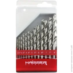 Haisser Набір свердел за металу 2-8 мм 13 шт.