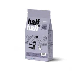 Сухий корм Half&Half HalfHalf для дорослих собак маленьких порід із яловичиною 2 кг (4820261920727)