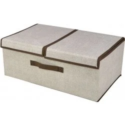 Коробка Handy Home Короб складной с крышкой ESH30 50x30x20см 50x30x20см, Серый (ESH30)