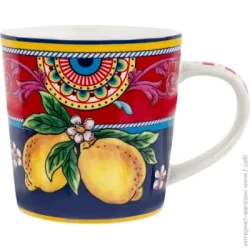 Чашка Hanna Чашка Dolche Lemons 400 мл 922-066 - порцеляна