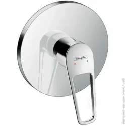 Змішувач для душу Hansgrohe Novus Loop прихованого монтажу, зовнішня частина, хром (71365000)